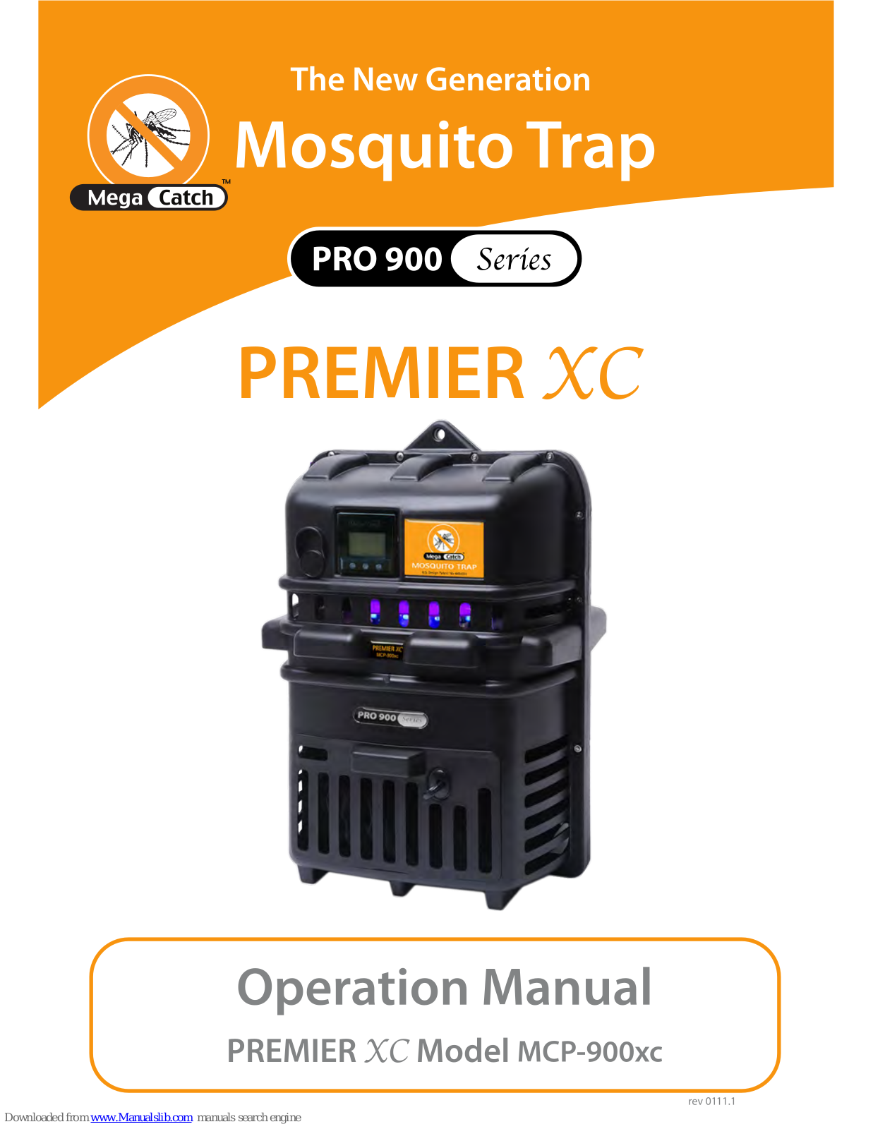 Mega Catch MCP-900XC Operation Manual