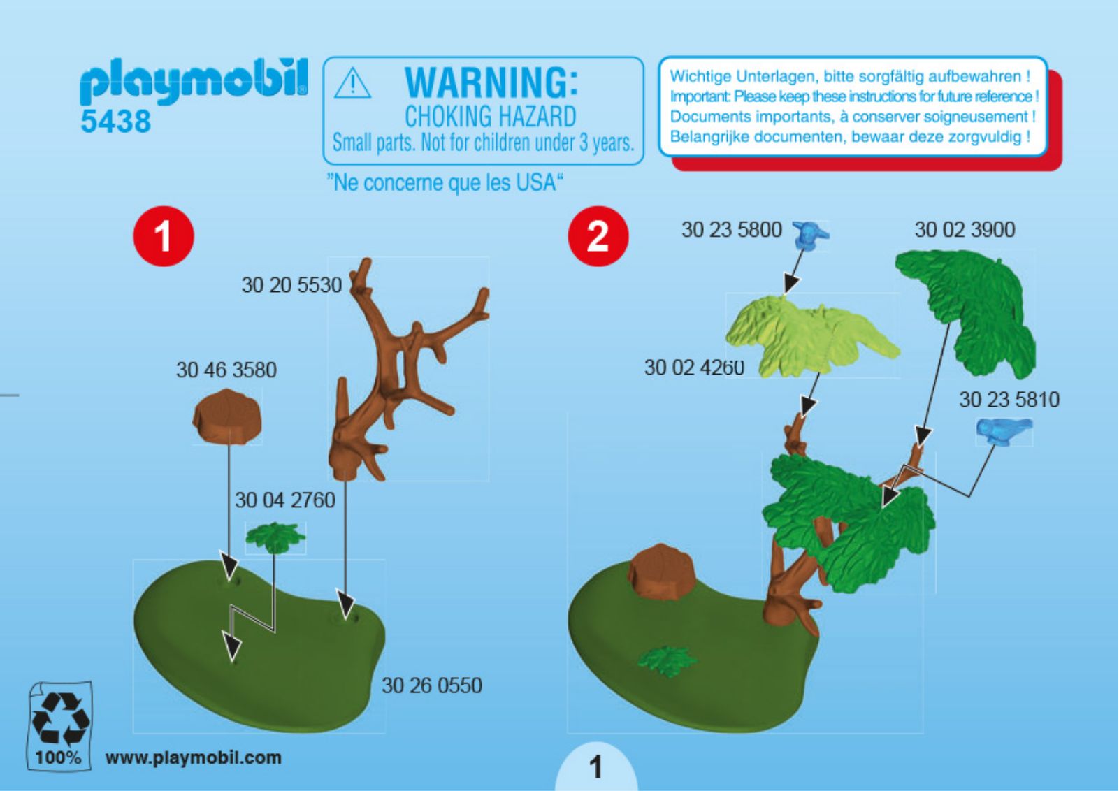 Playmobil 5438 Instructions