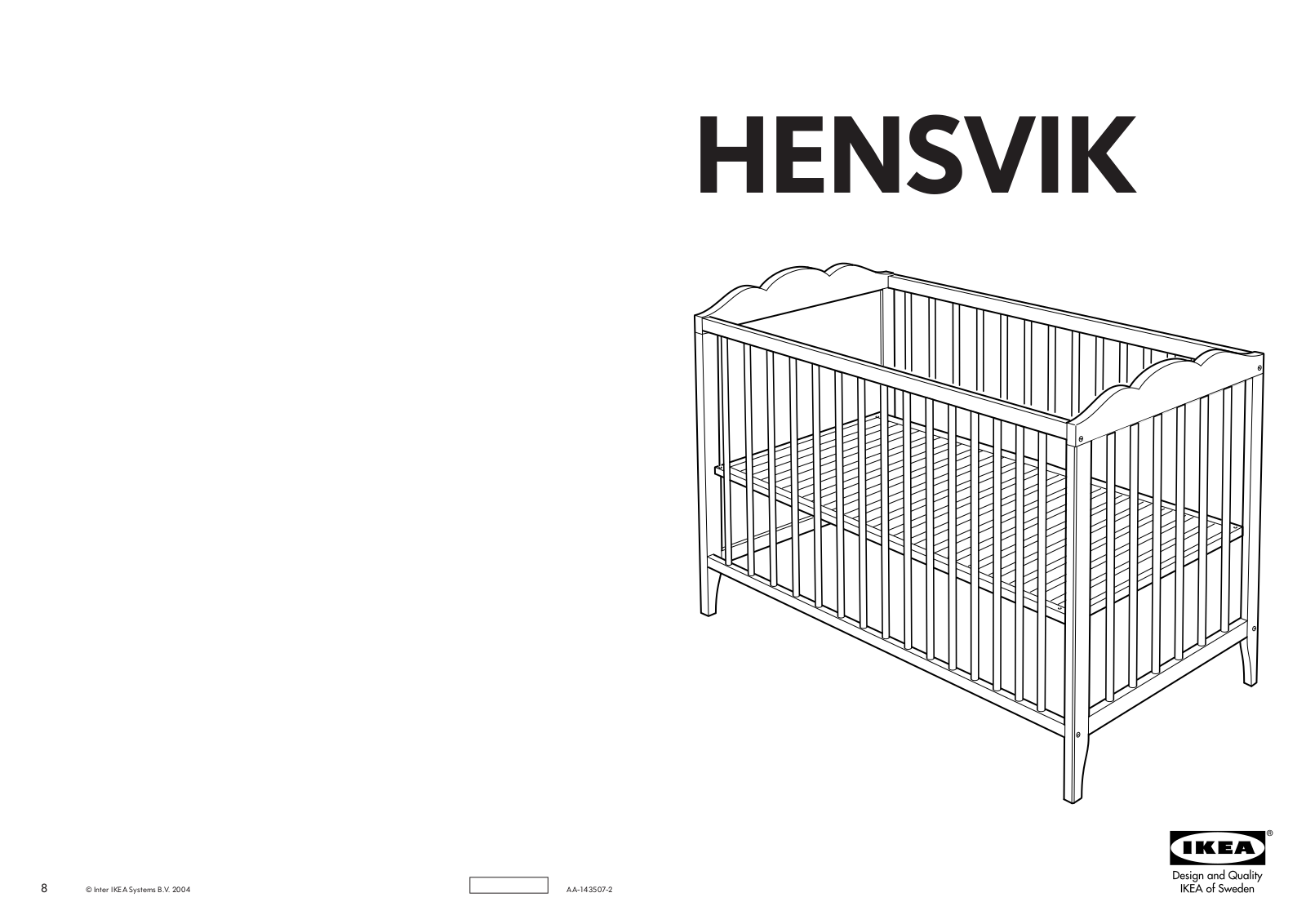 IKEA HENSVIK User Manual