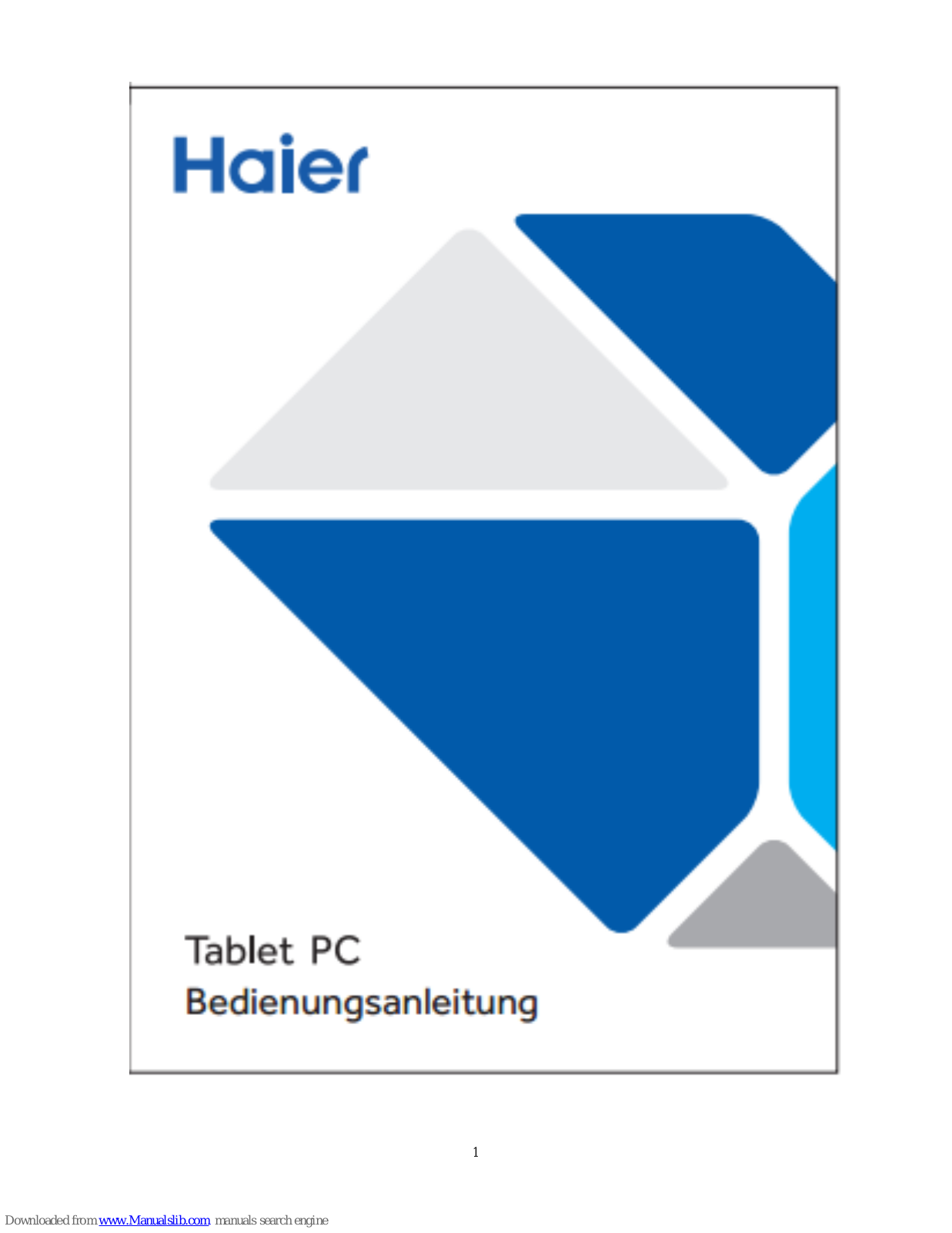 Haier PAD702 User Manual