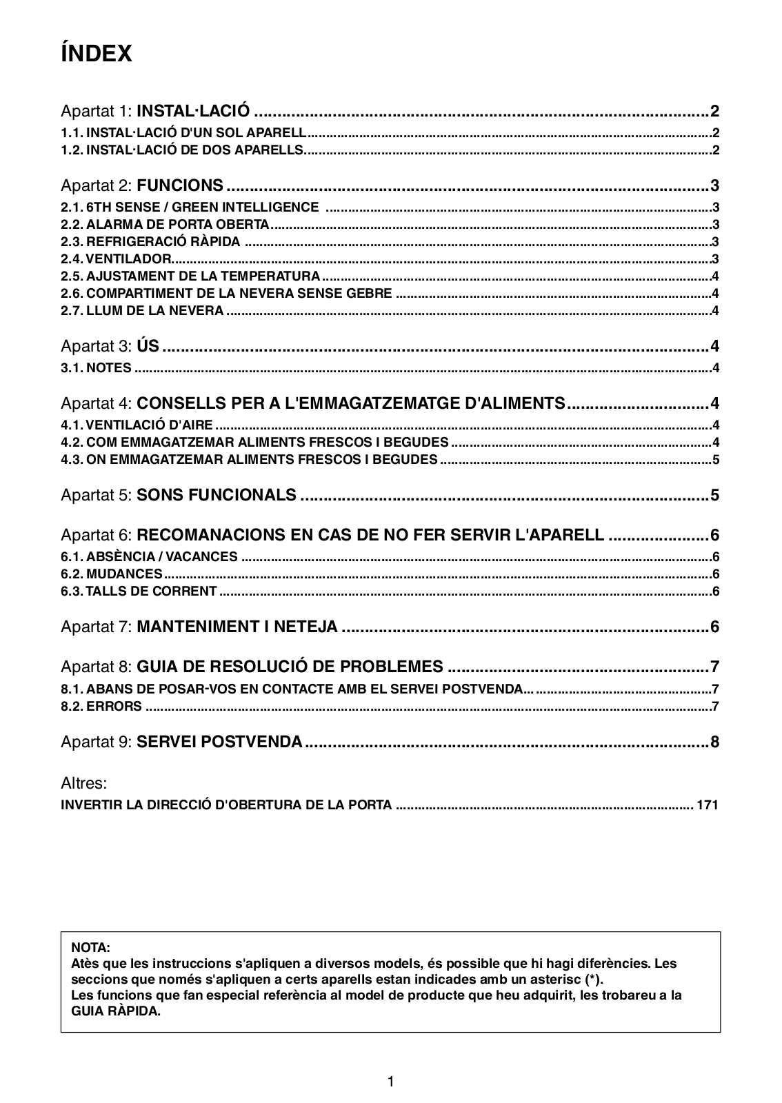 WHIRLPOOL WME3611 W User Manual