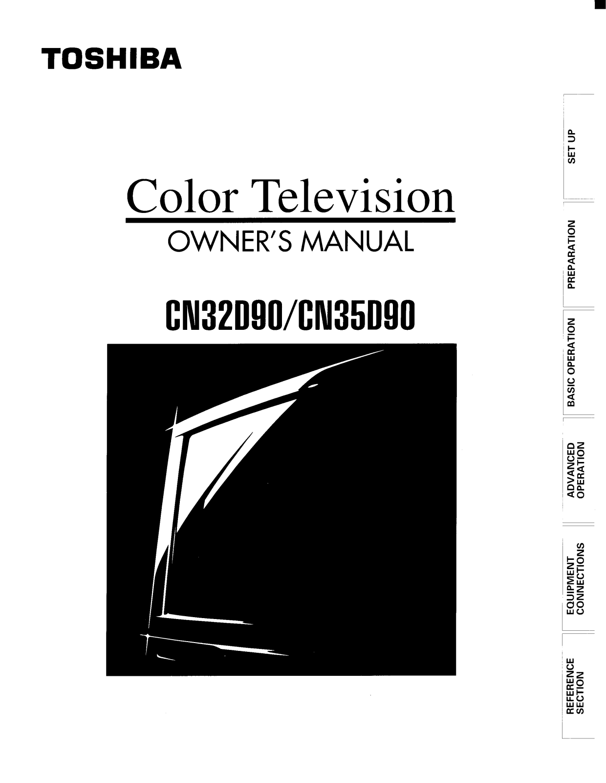 Toshiba cn32d90 Service Manual