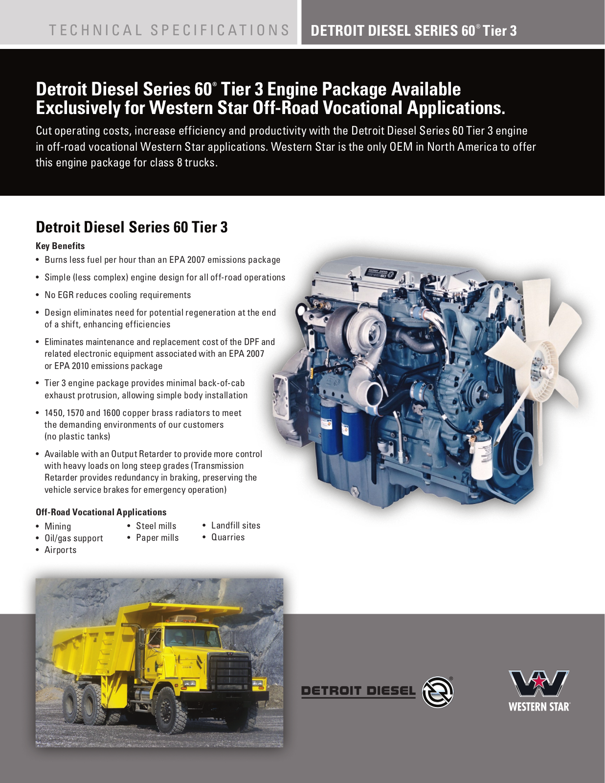 Detroit Diesel Engine 60 Tier 3 Service Manual