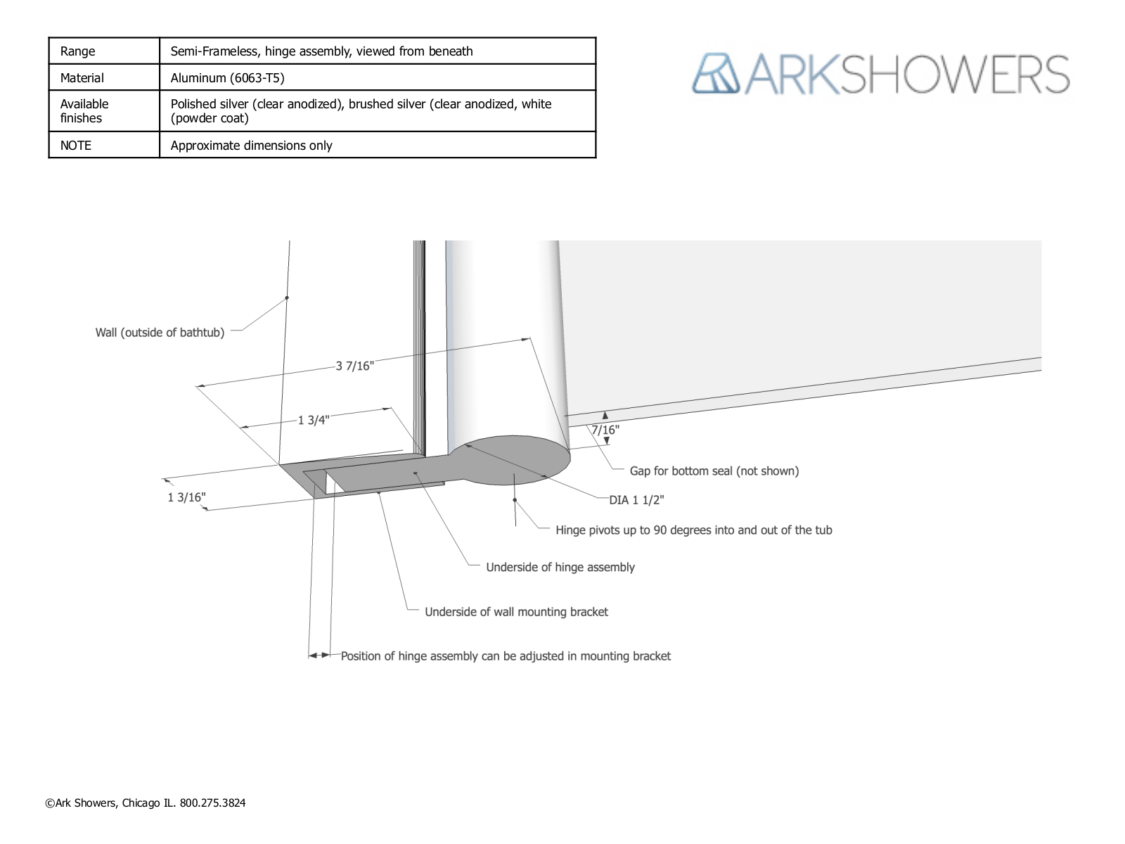 Ark Showers ARKS1023 Installation & Assembly - ManualMachine.com