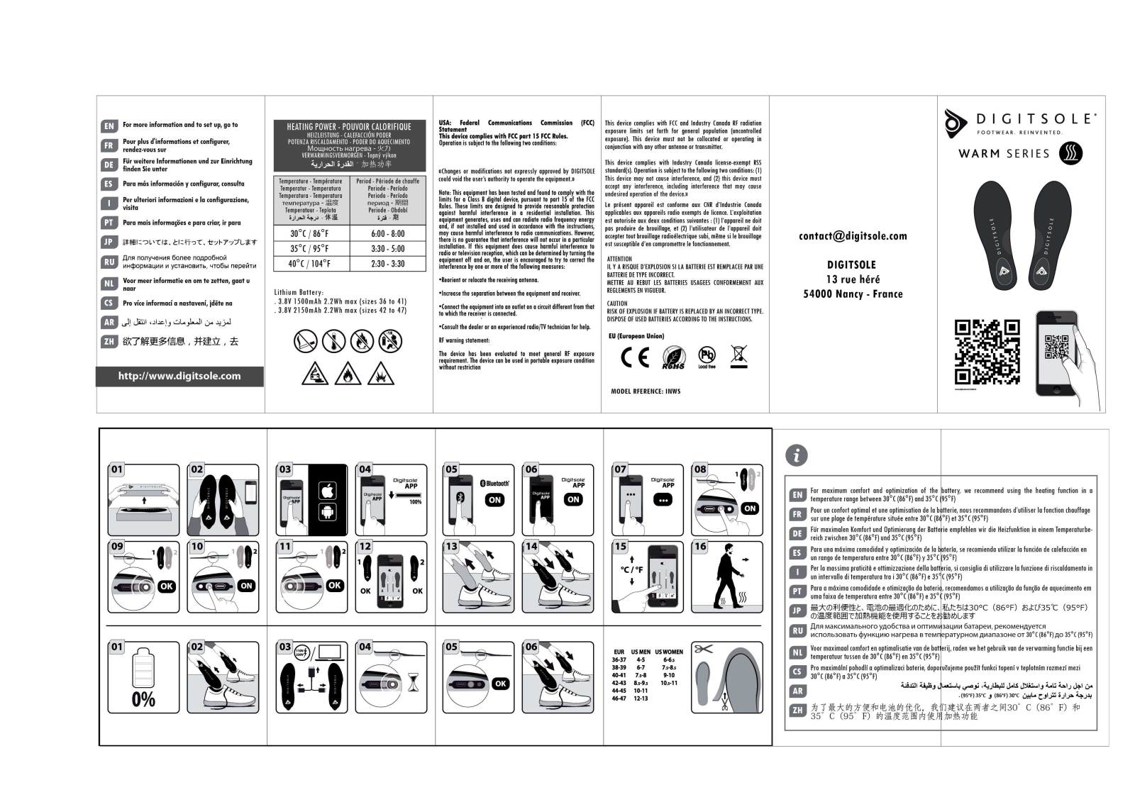 DIGITSOLE INWS User Manual