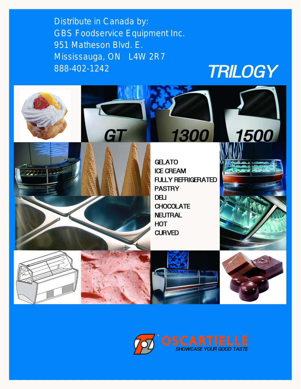 GBS FOOD SERVICE EQUIPMENT TC30INT-1300 User Manual