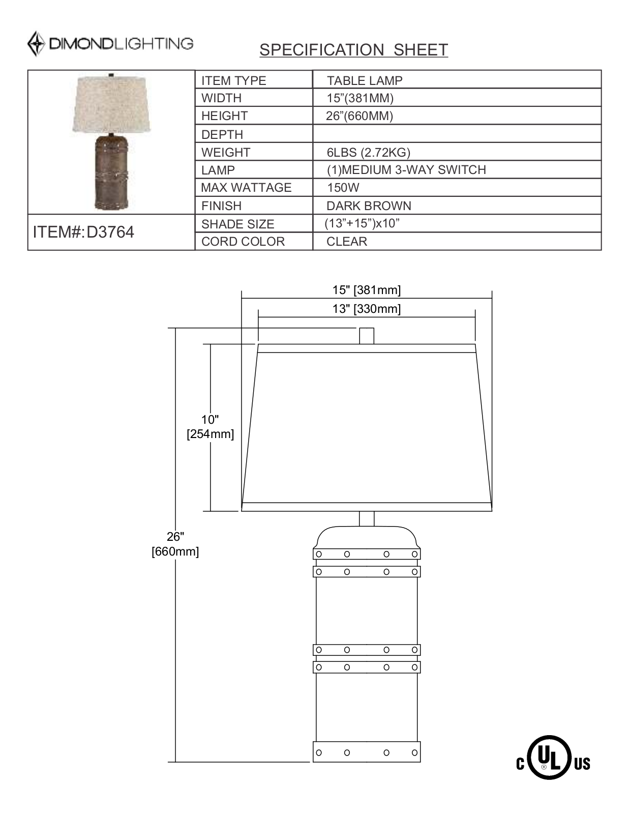 ELK Home D3764 User Manual