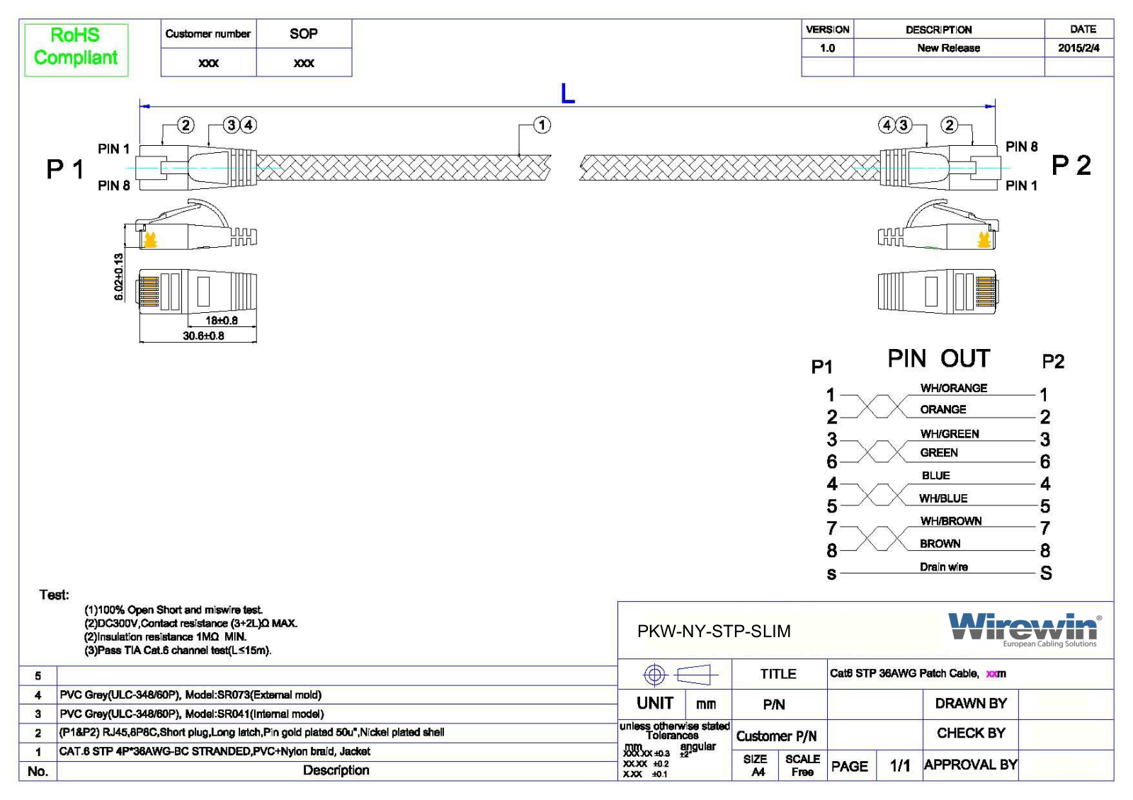 SLIM SLIM ST6 1 BL Datasheet - ManualMachine.com