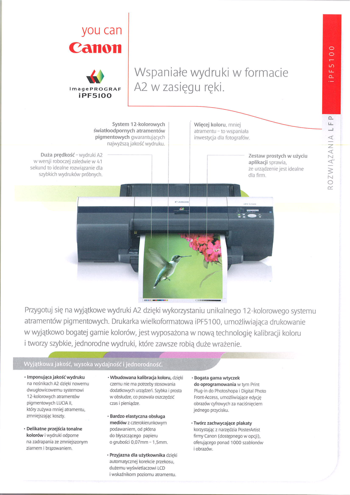 Canon IPF 5100 BROCHURE