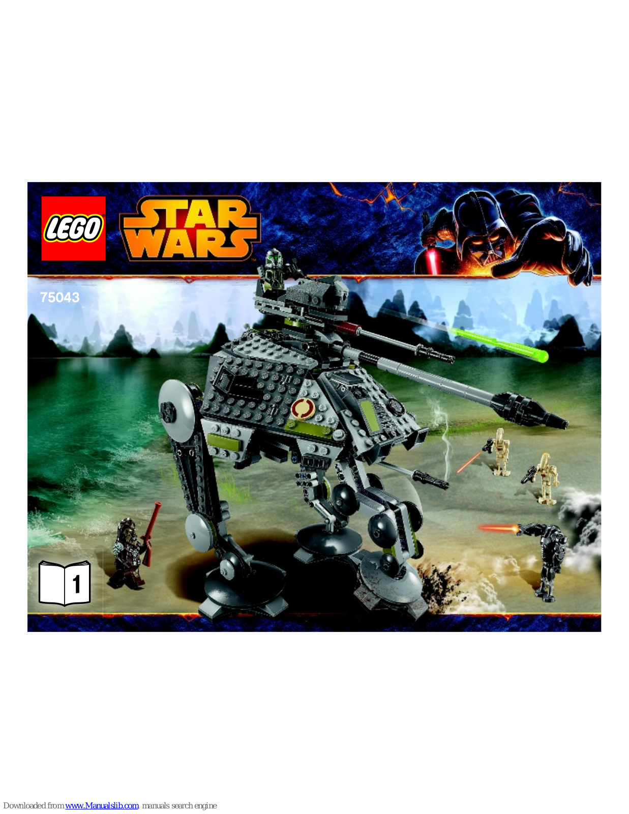 LEGO Star Wars, turtles 79121, 75043, Star Wars 75043 Instructions Manual