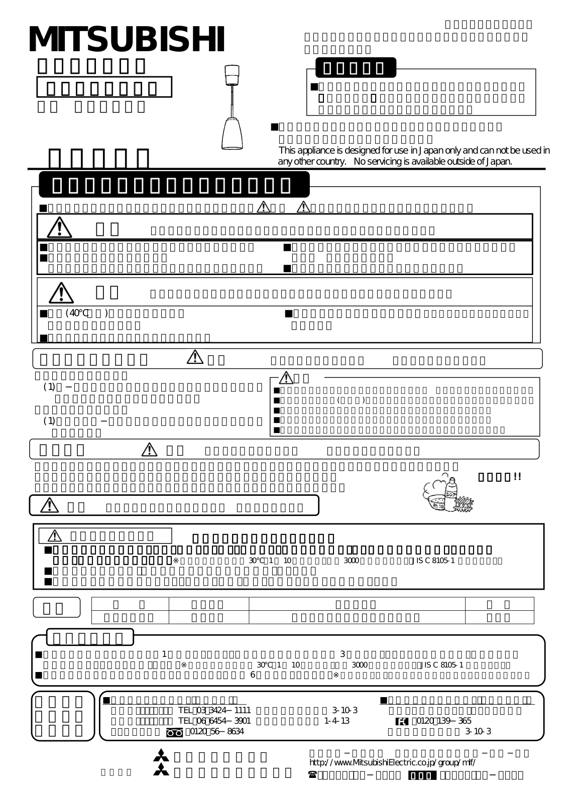 Melco LP3215 User Manual