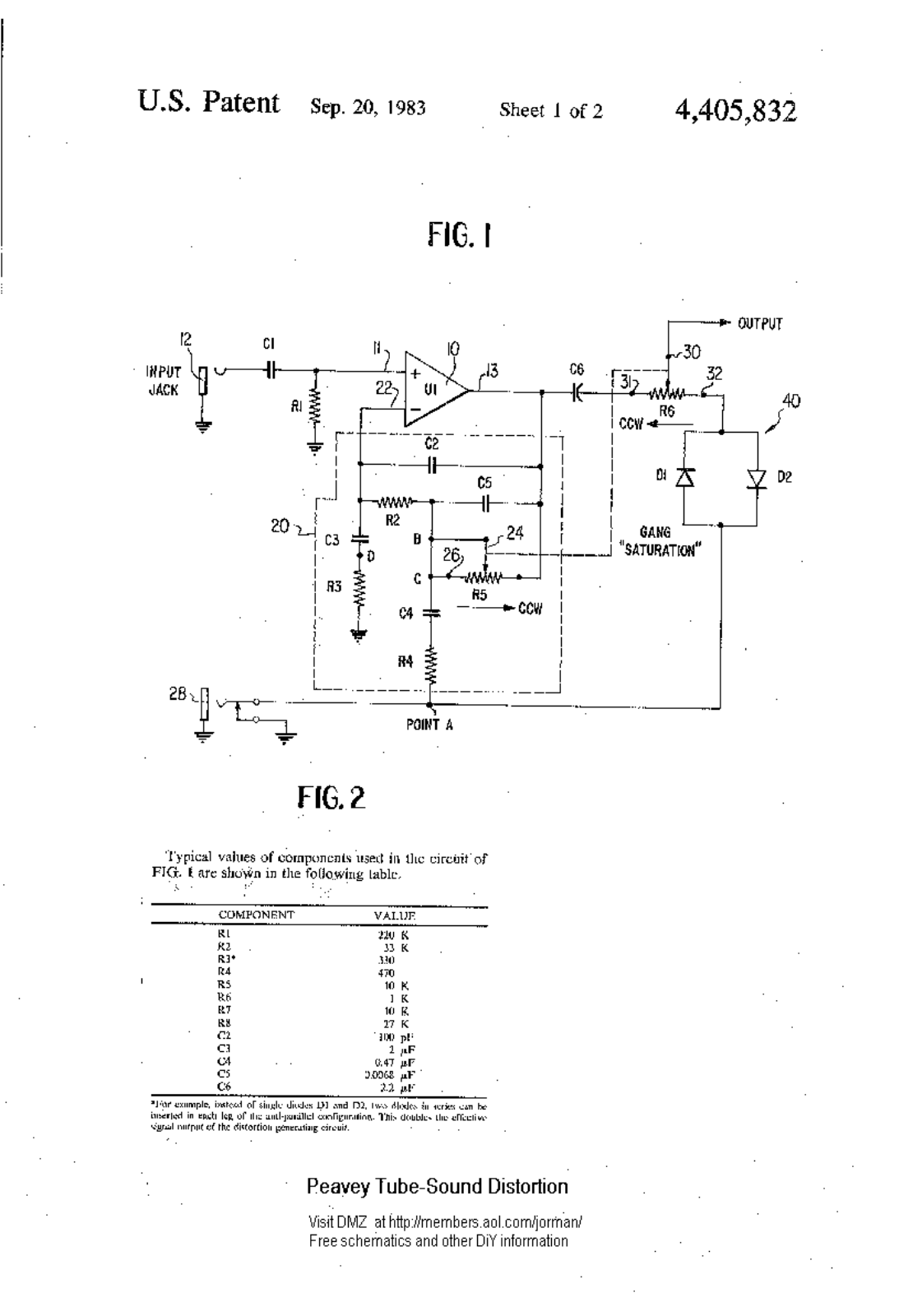 Peavey tubesound schematic