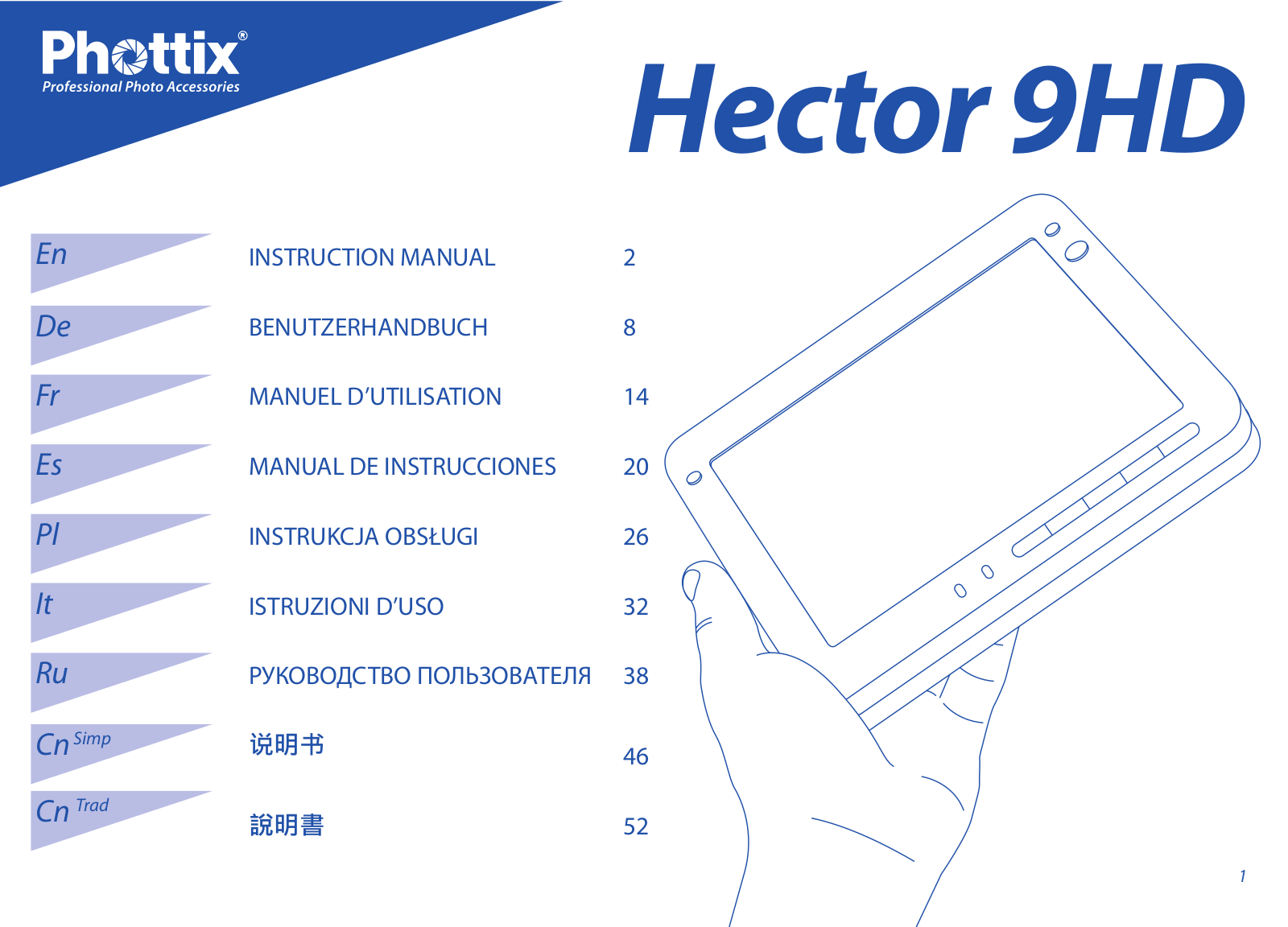 Phottix Hector 9HD User Manual - ManualMachine.com