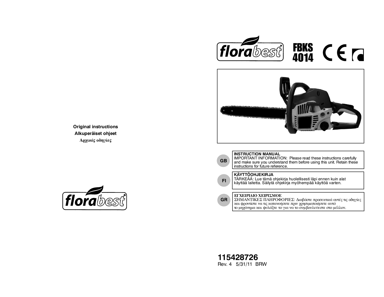 Florabest FBKS 4015 User Manual