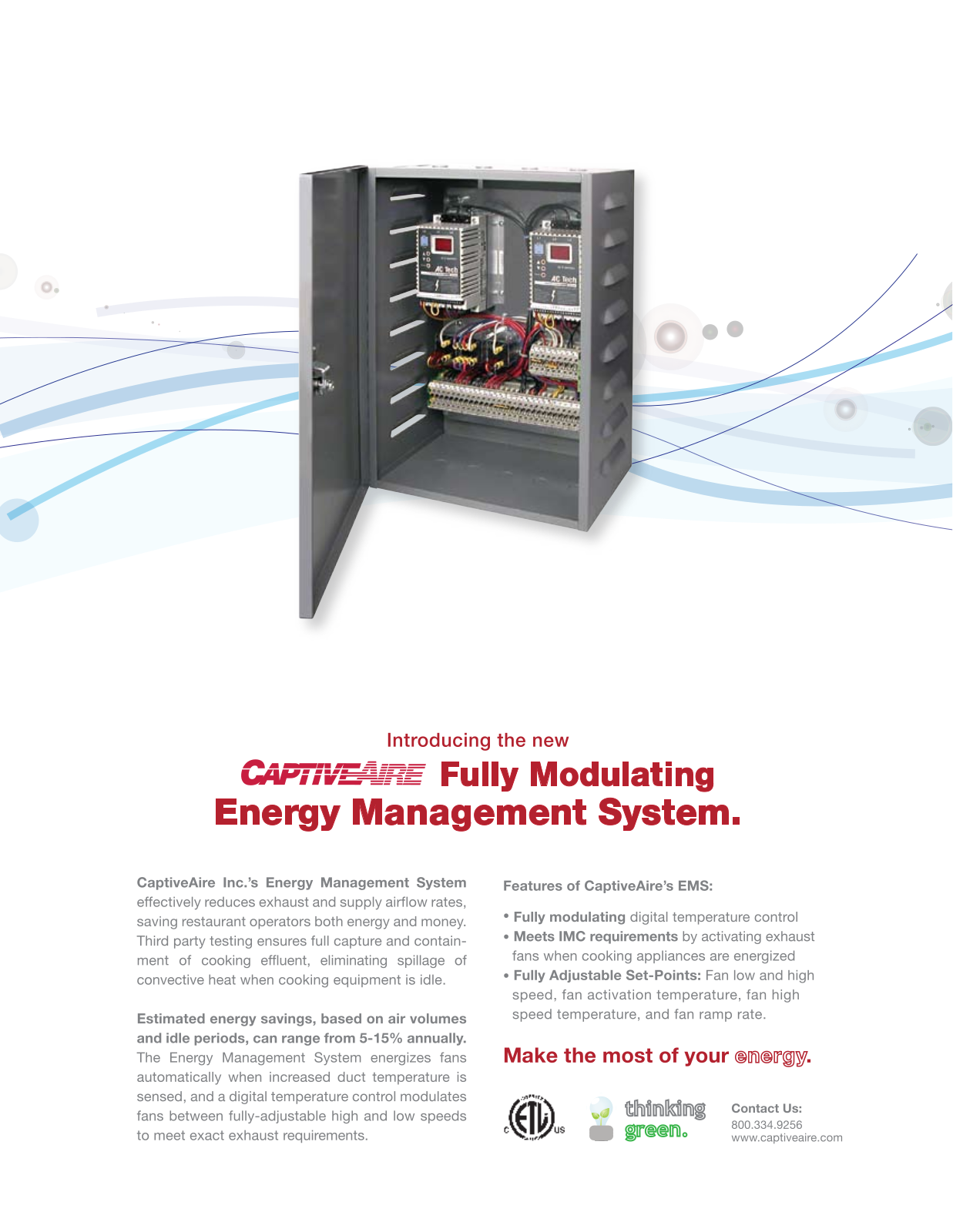 CaptiveAire EMS User Manual