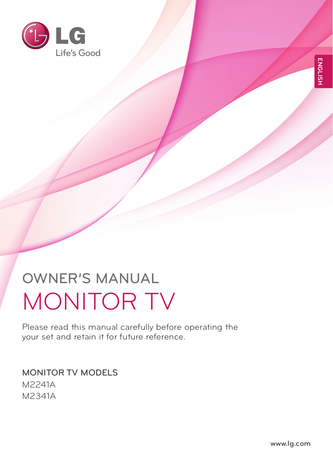 LG M2341A, M2241A User Manual