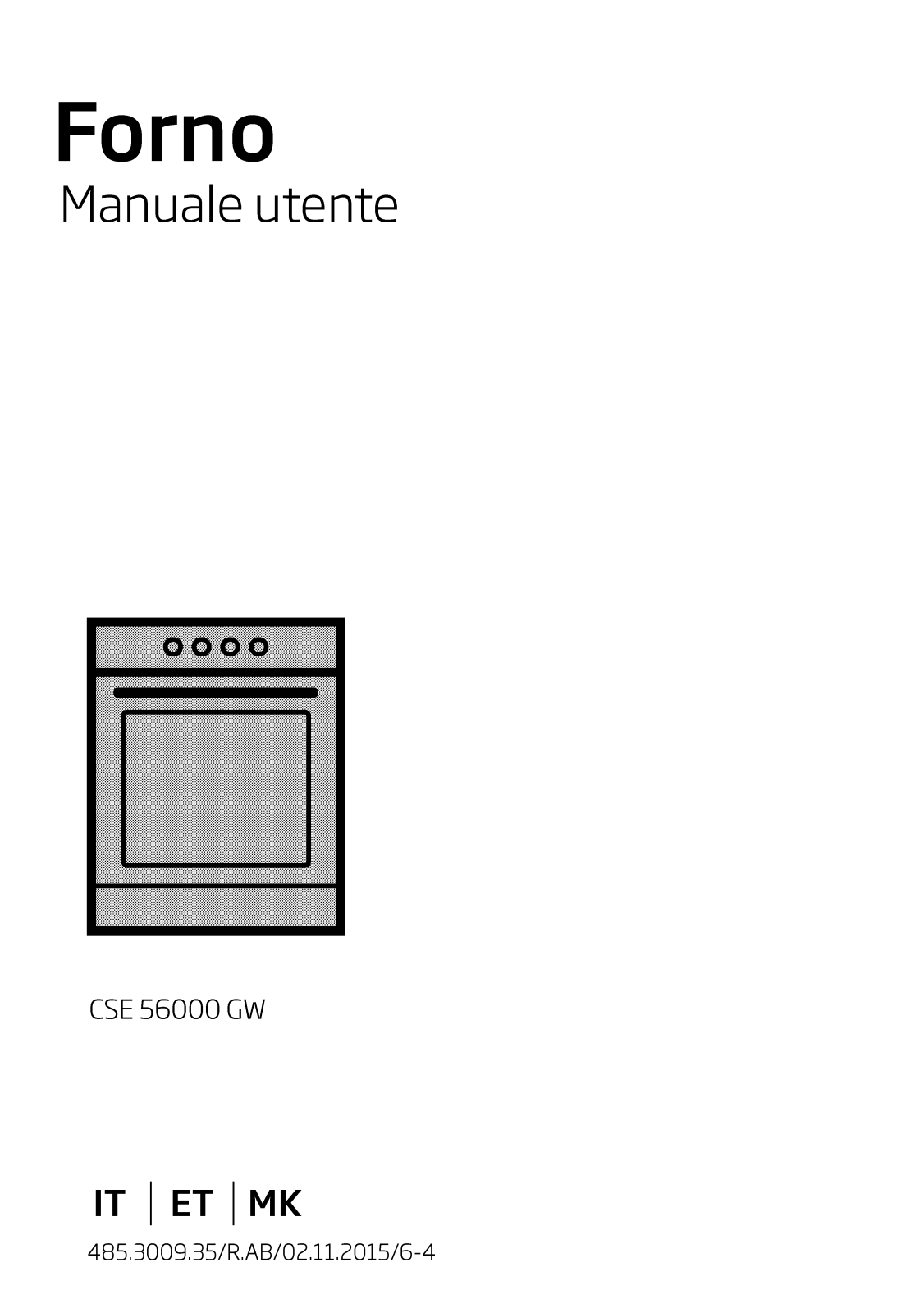 Beko CSE56000GW User manual