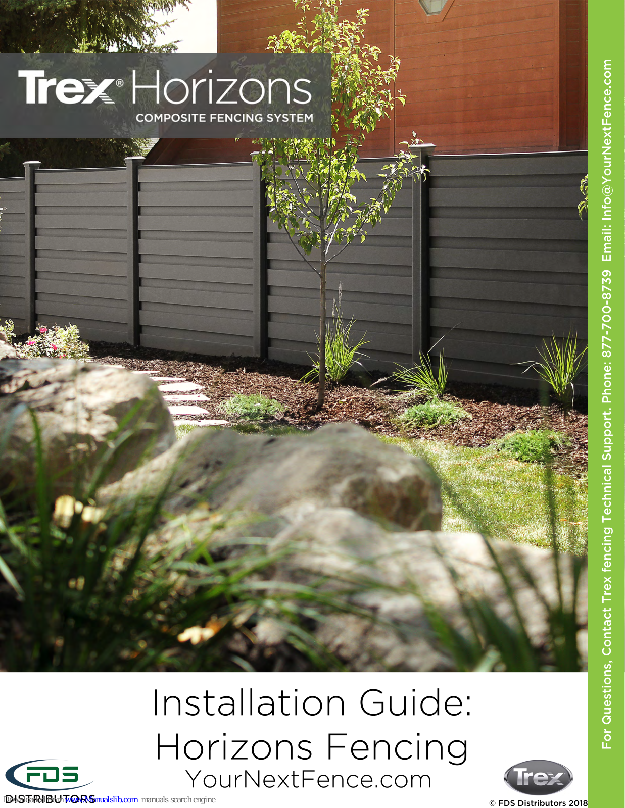 TREX Horizons, Seclusions Installation Manual