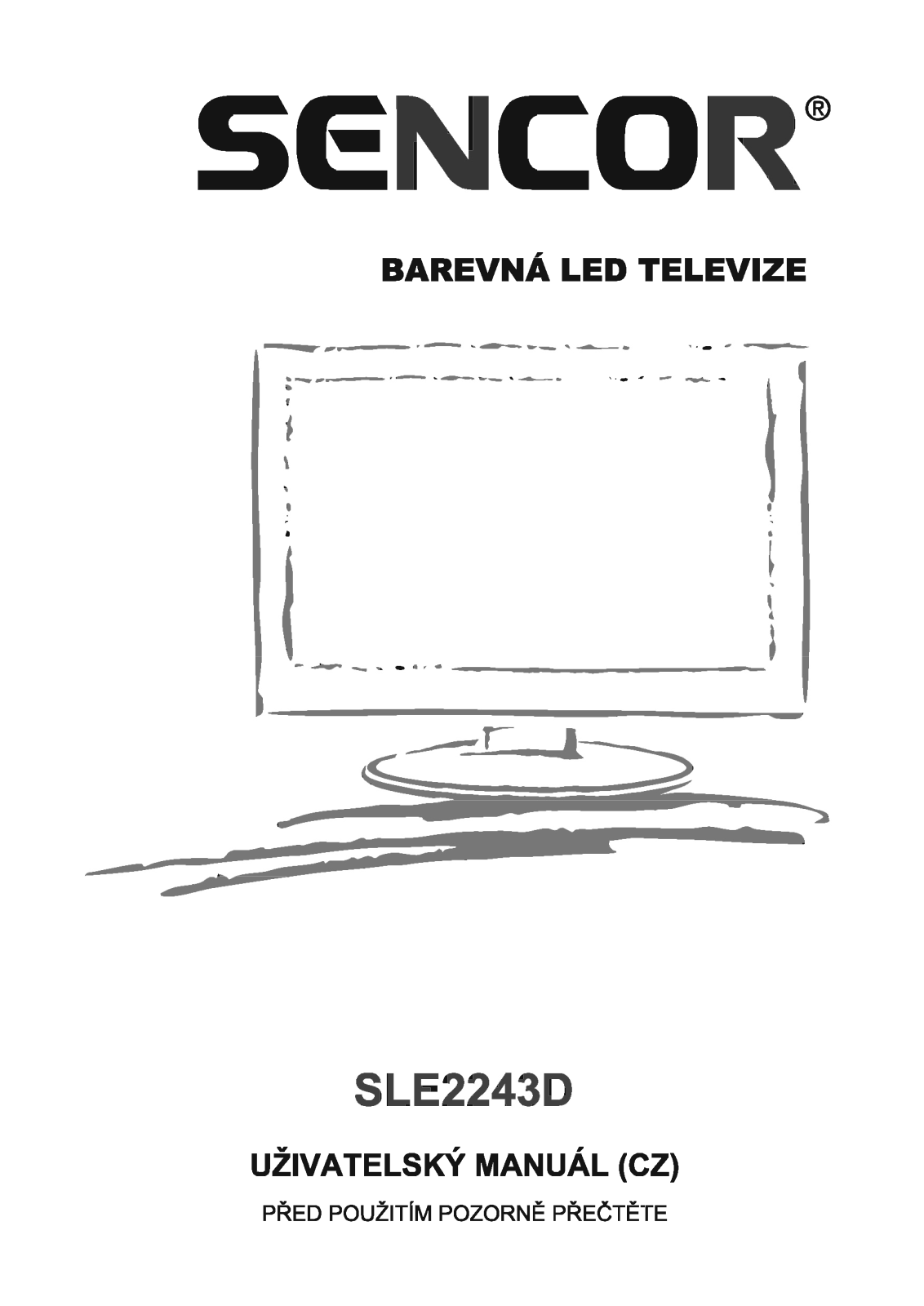 Sencor SLE 2243D User Manual