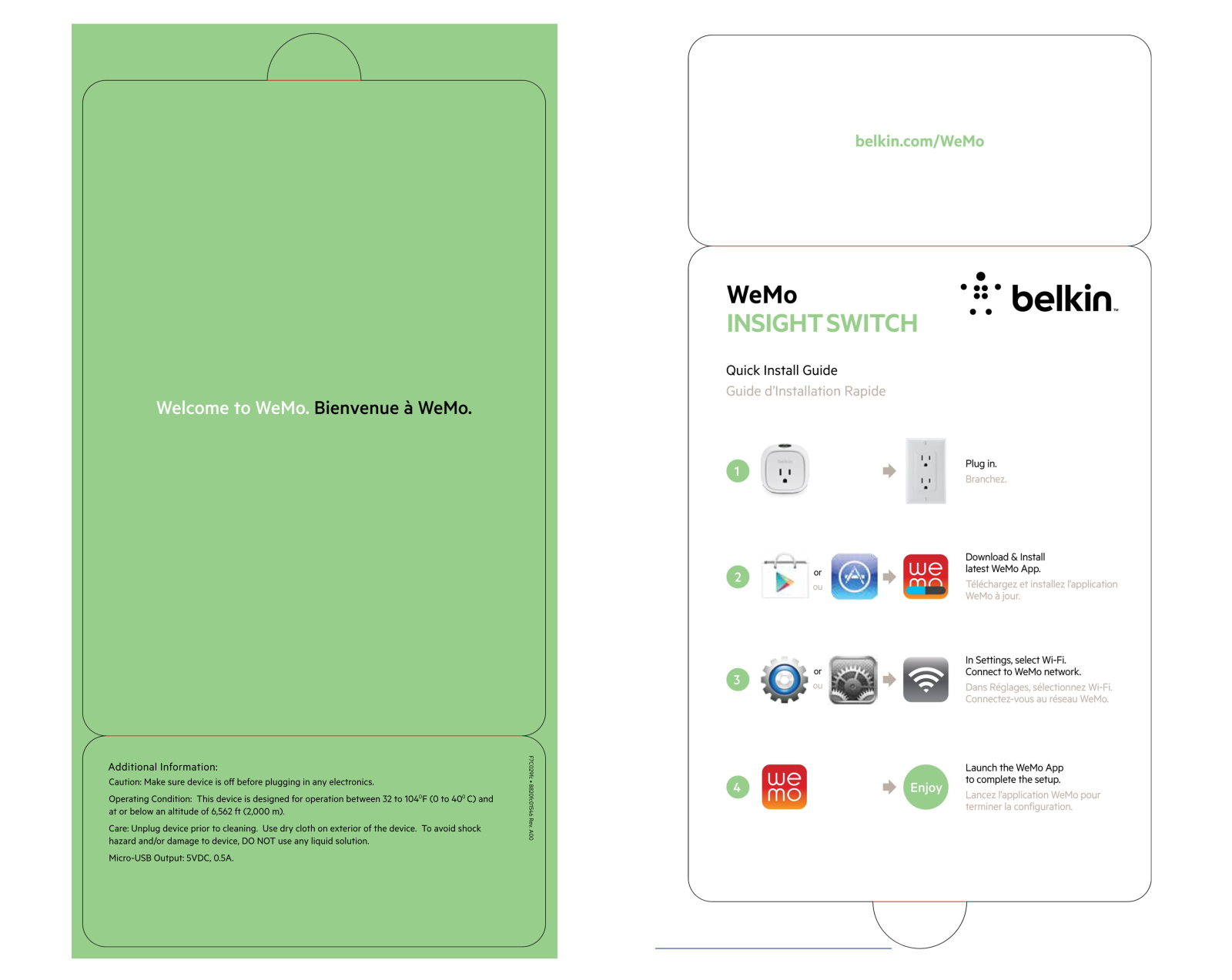 Belkin WeMo User Manual