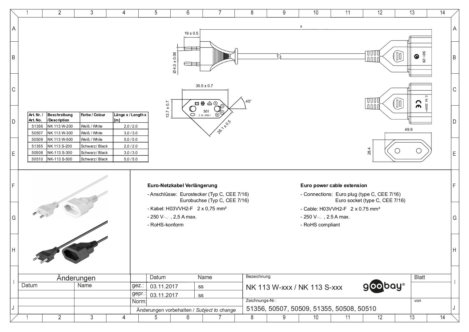 GOOBAY 50508 Datasheet - ManualMachine.com