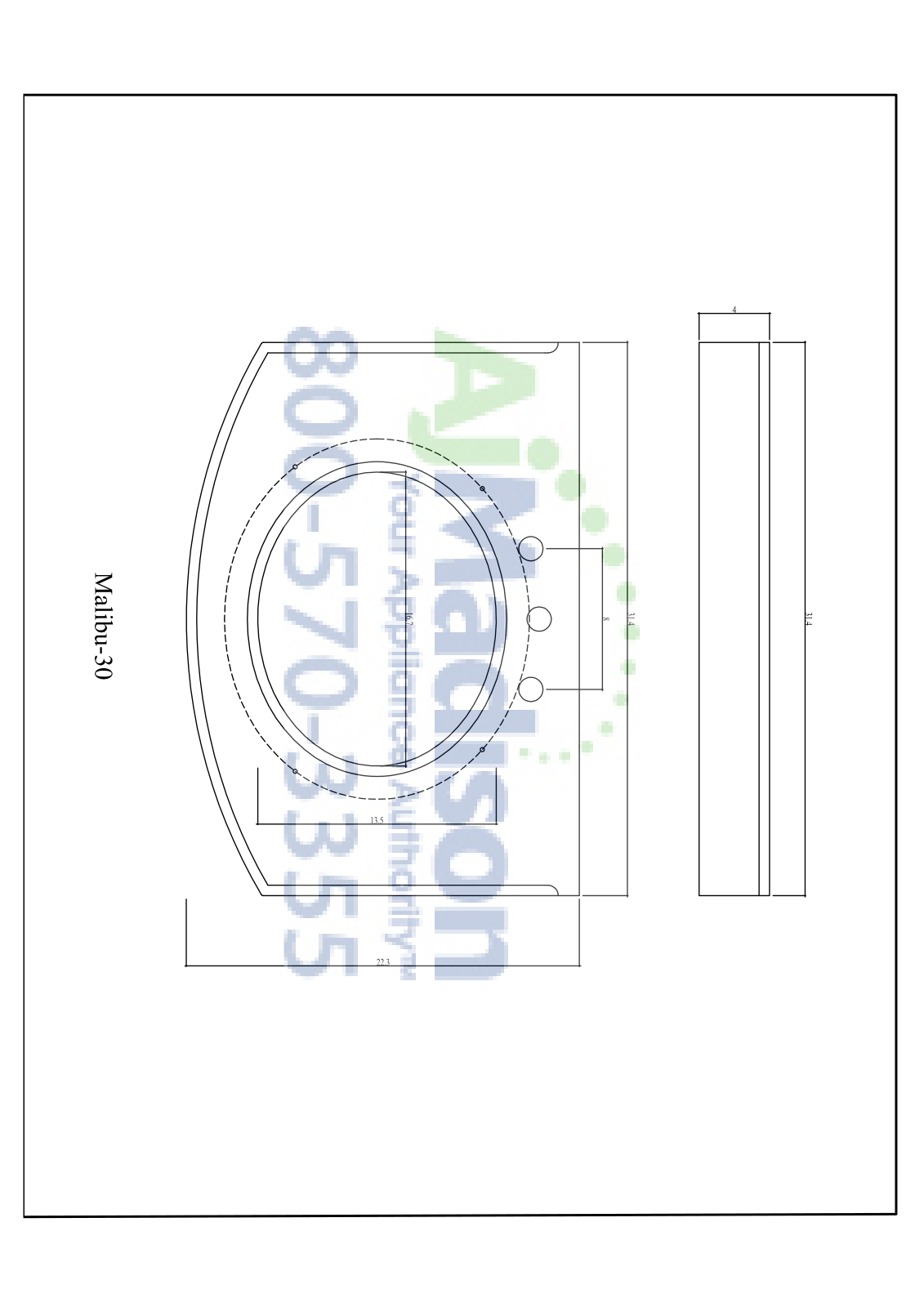 Empire Industries M10030D Specs