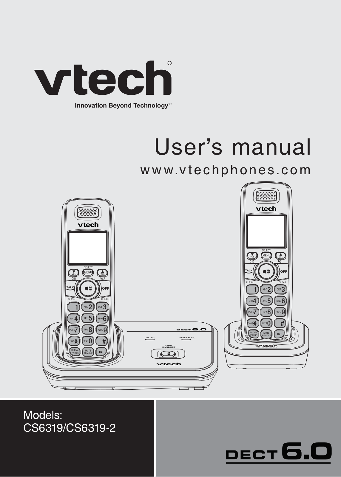 VTech Telecommunications 80 7269 00 Users manual