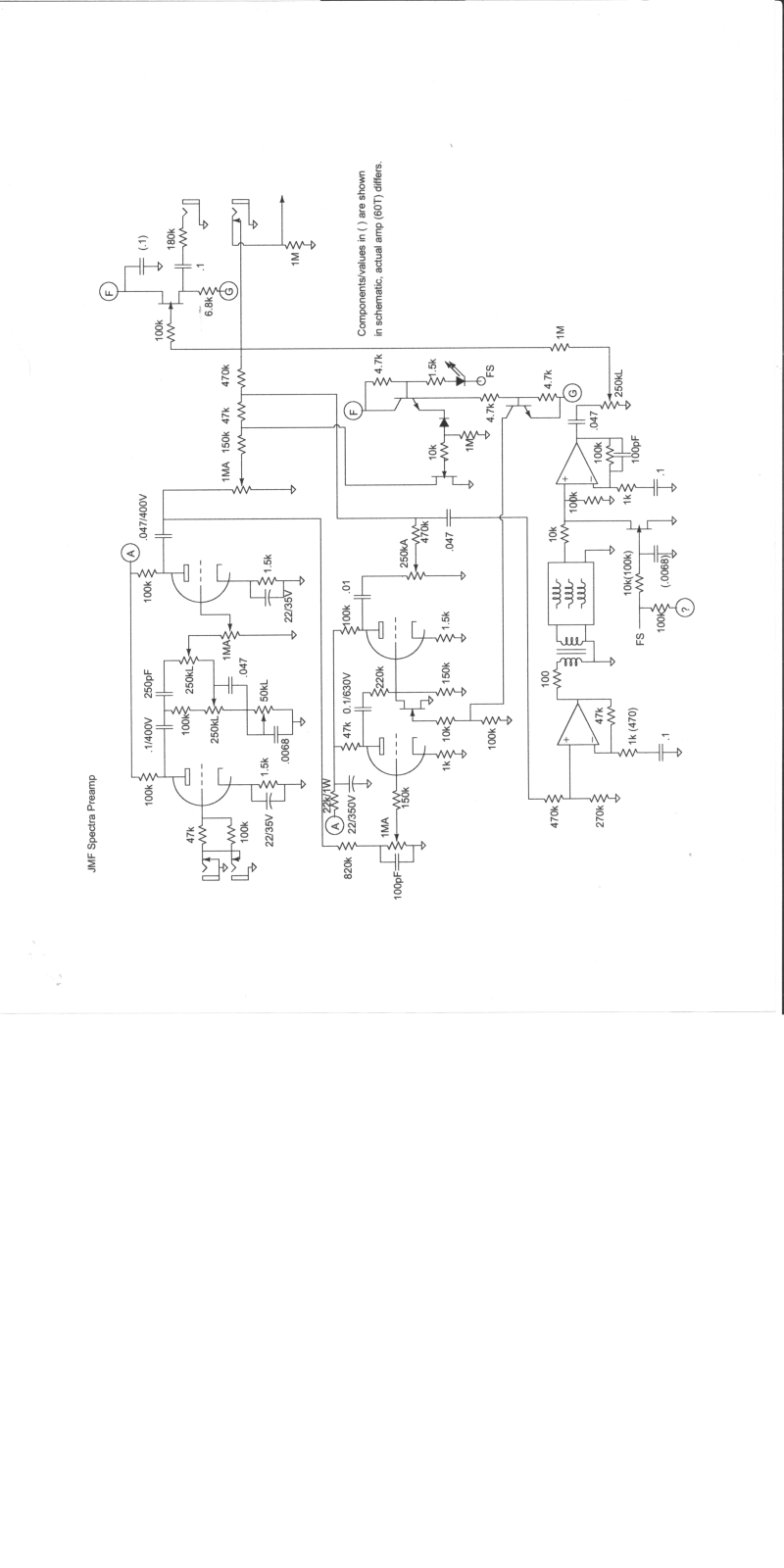 JMF spectra 120 schematic