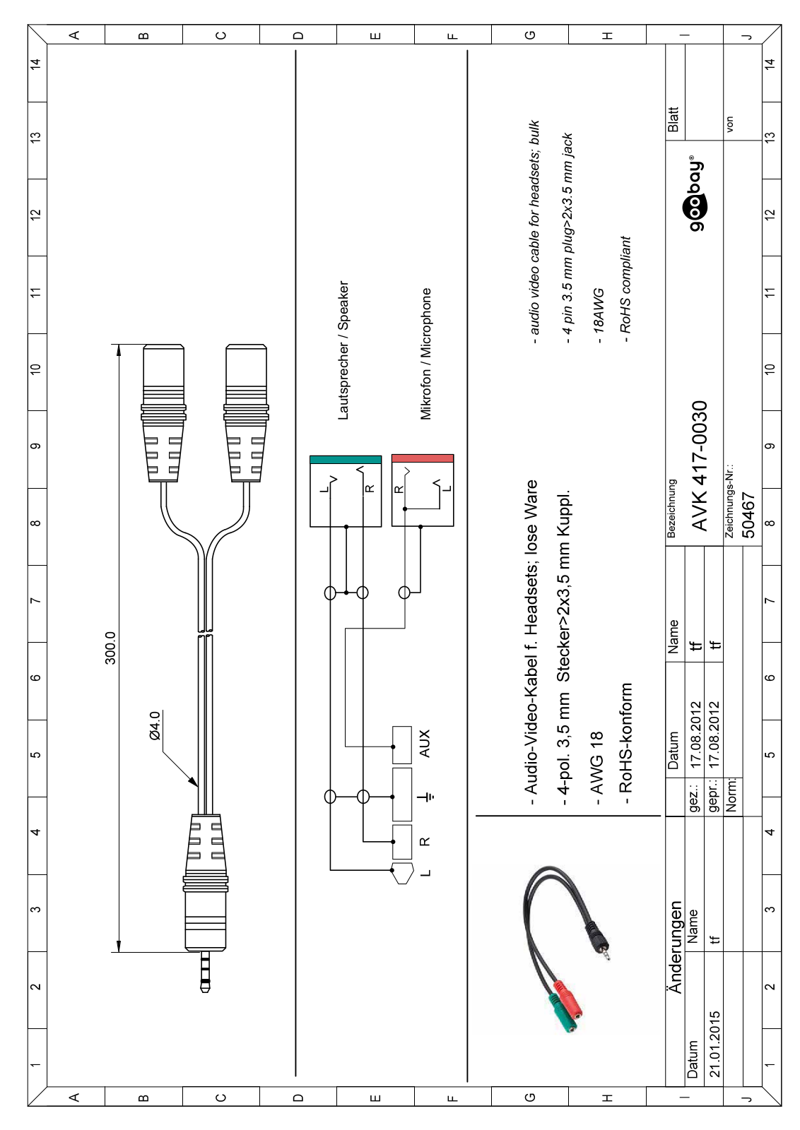 GOOBAY 50467 Datasheet - ManualMachine.com