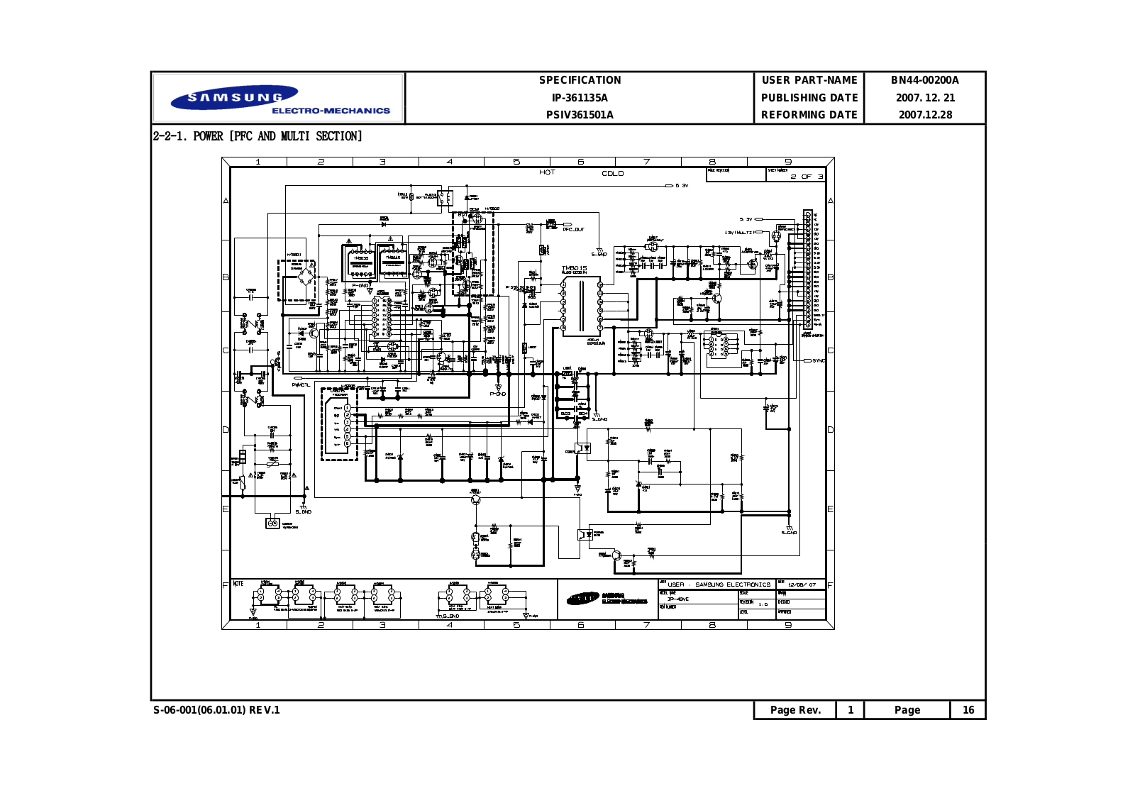 SAMSUNG BN44-00200A schematic