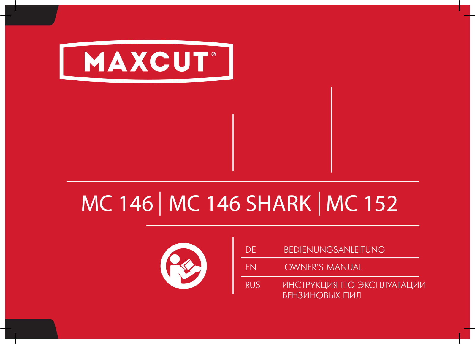 MAXCut MC152 User manual