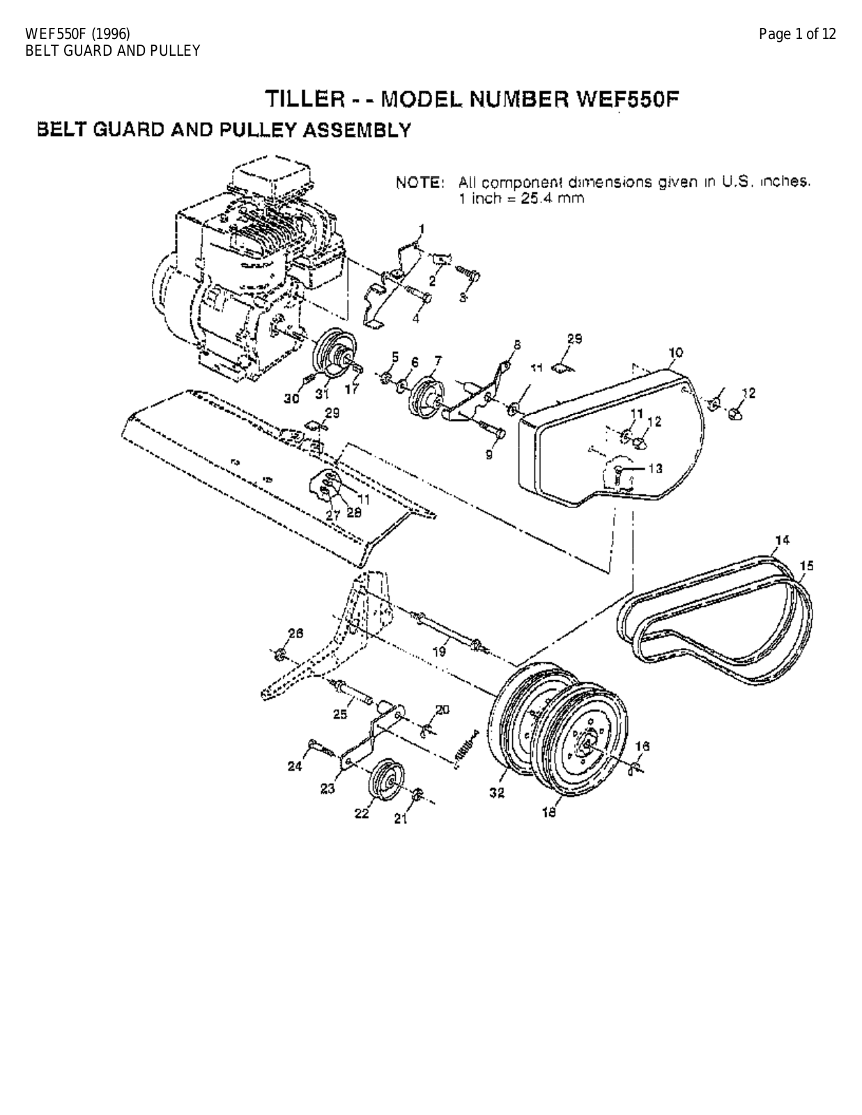 AYP WEF550F Parts List - ManualMachine.com