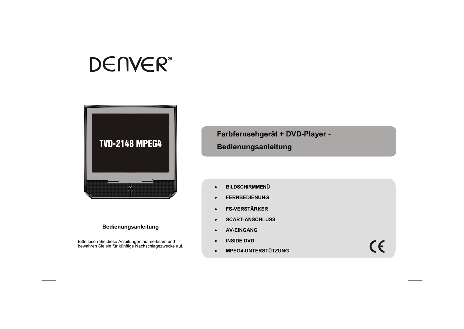 Denver TVD-2148 User Manual