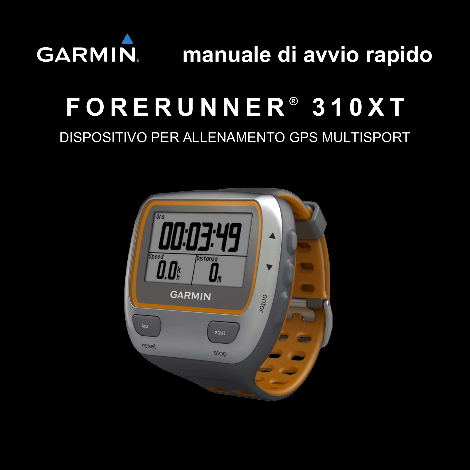 Garmin Forerunner 310XT User Manual