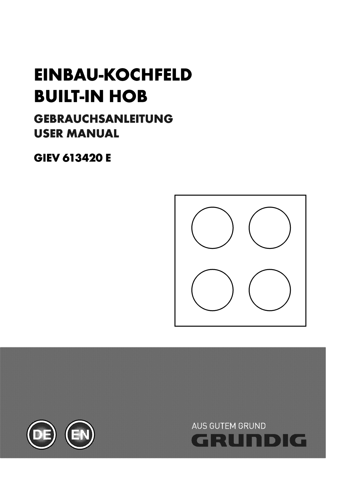 Grundig GIEV 613420 E User Manual