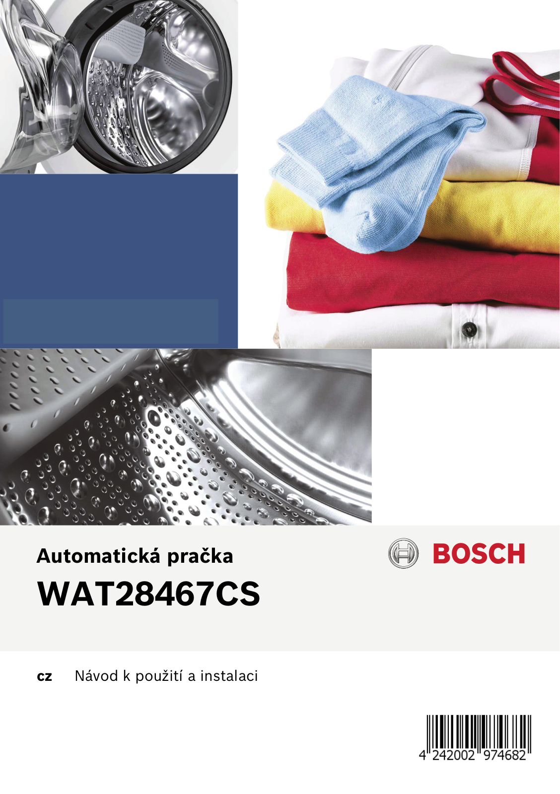 Bosch WAT28467CS User Manual