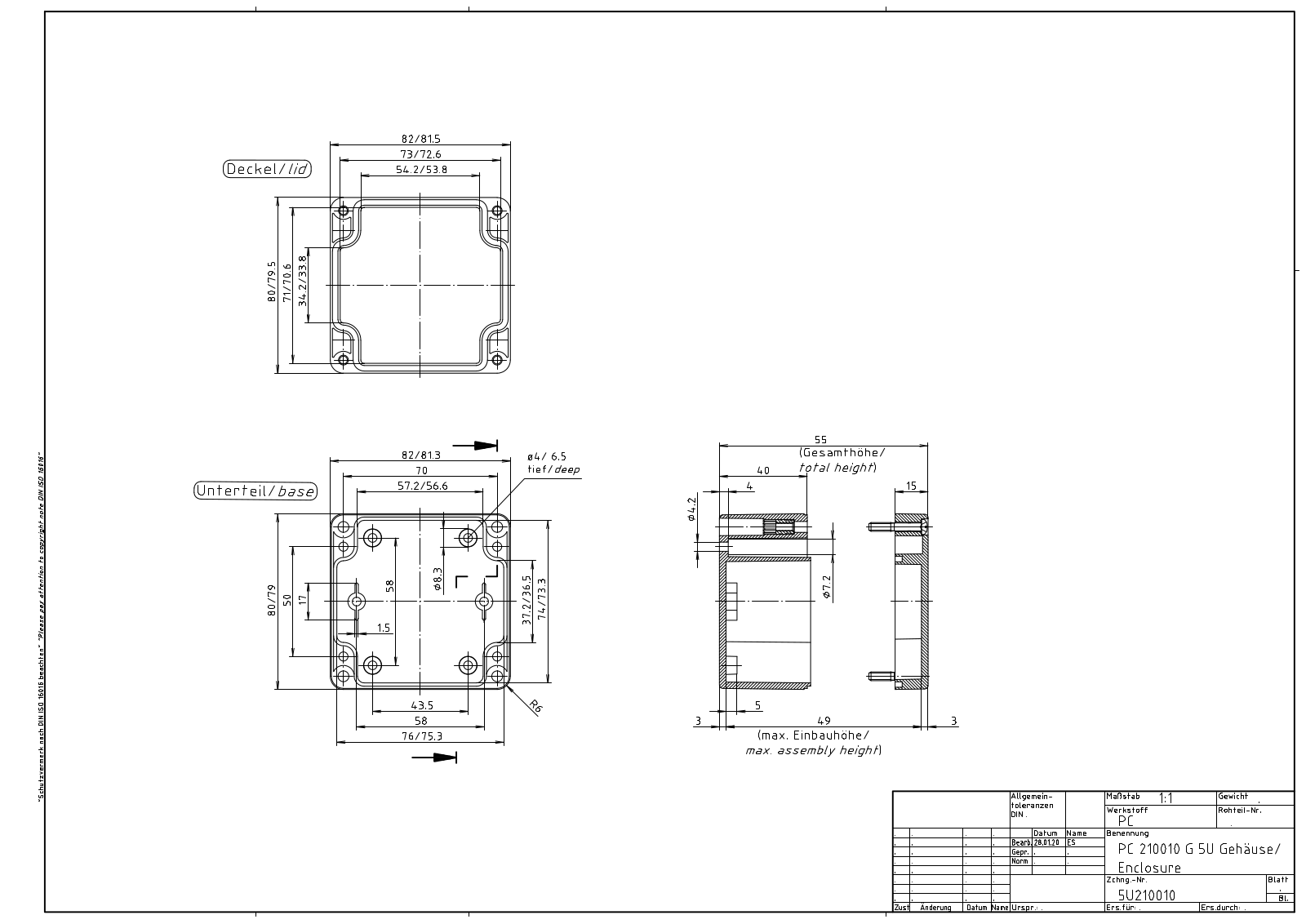 BOX4U 5U210010 Datasheet - ManualMachine.com