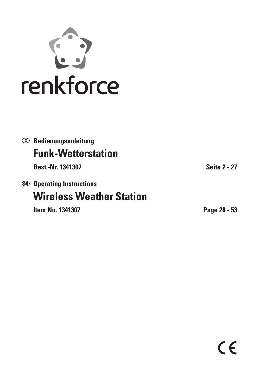 Renkforce AOK-5056 Operating Instructions