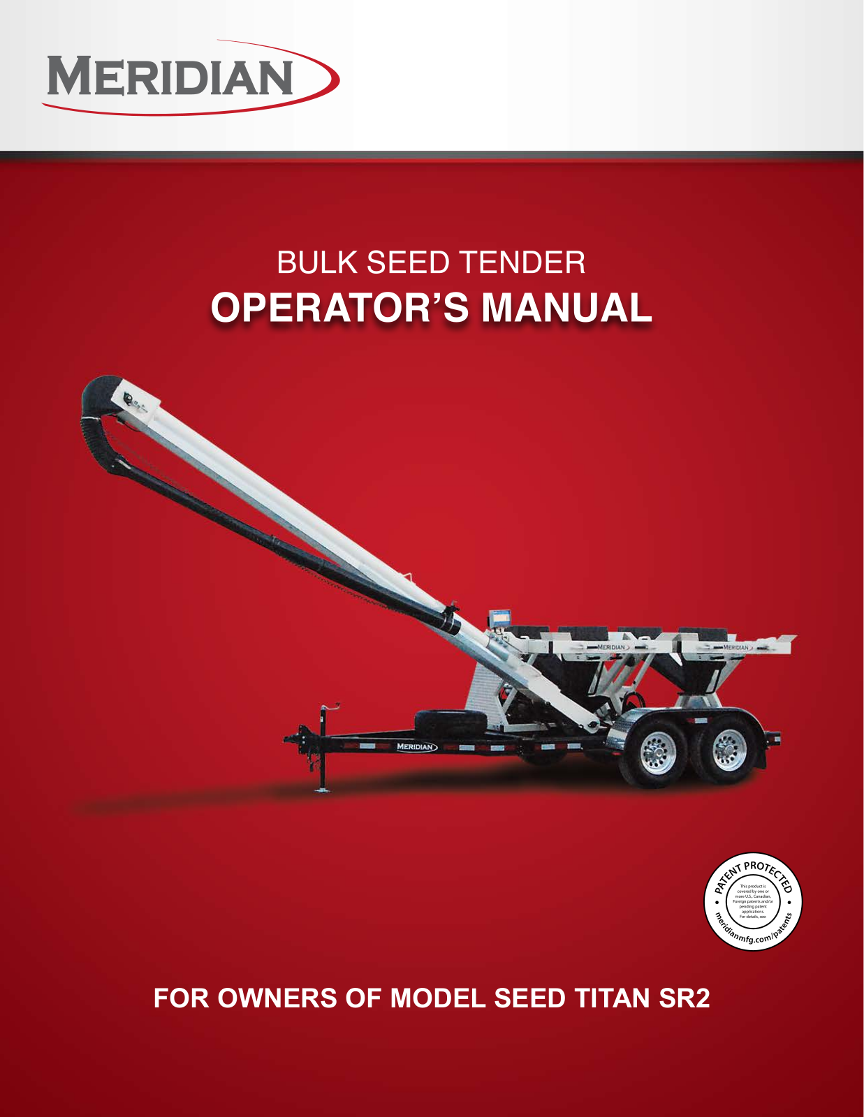 Meridian TITAN SR2 Operator's Manual