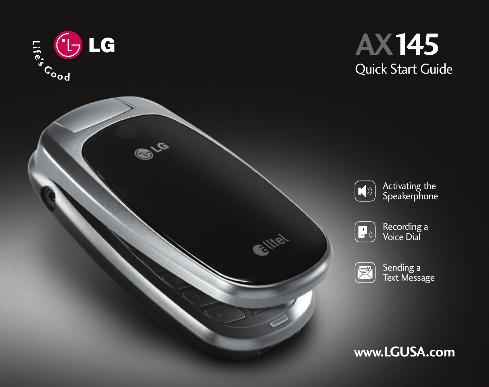 LG AX 145 User Manual