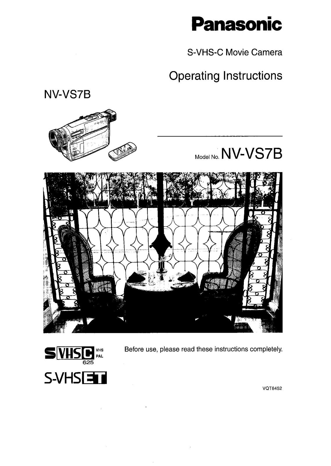 Panasonic NV VS 7 B User Manual