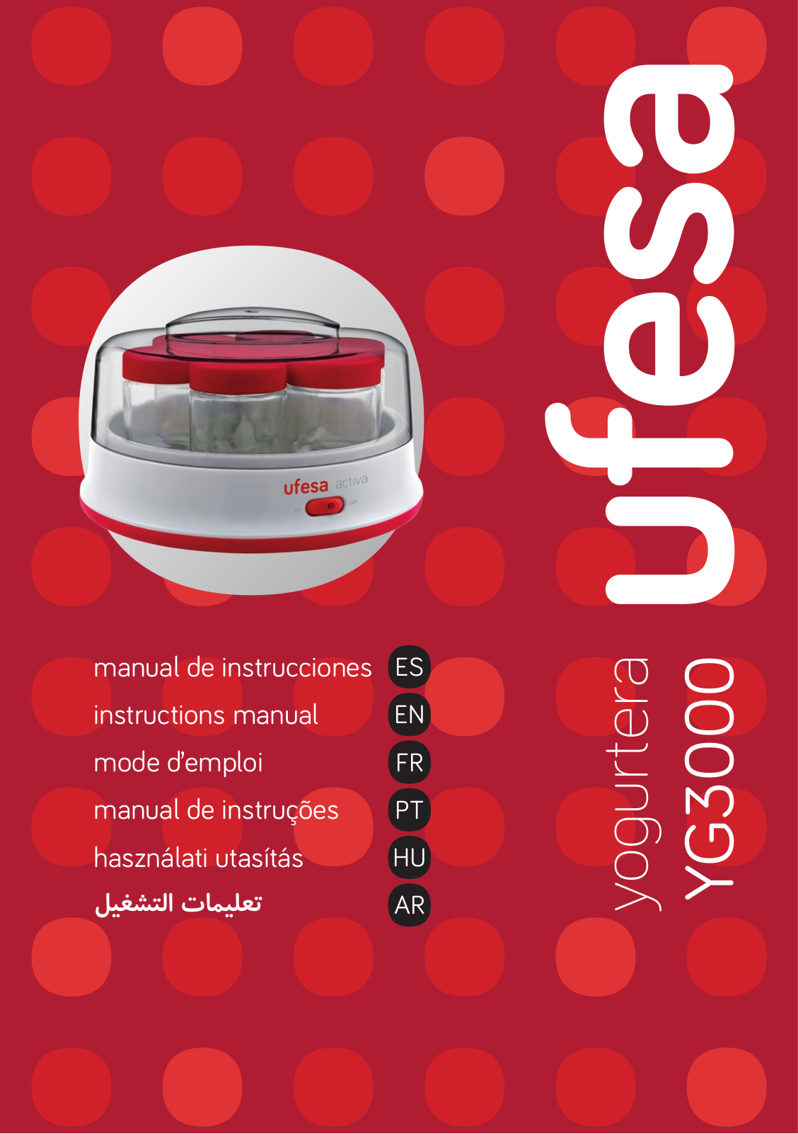 Ufesa YG3000 User Manual