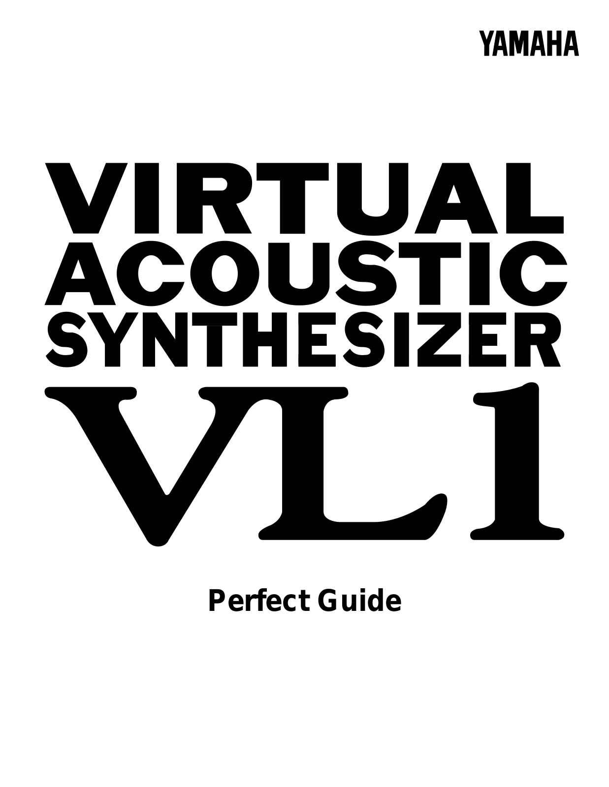 Yamaha VL1 User Manual