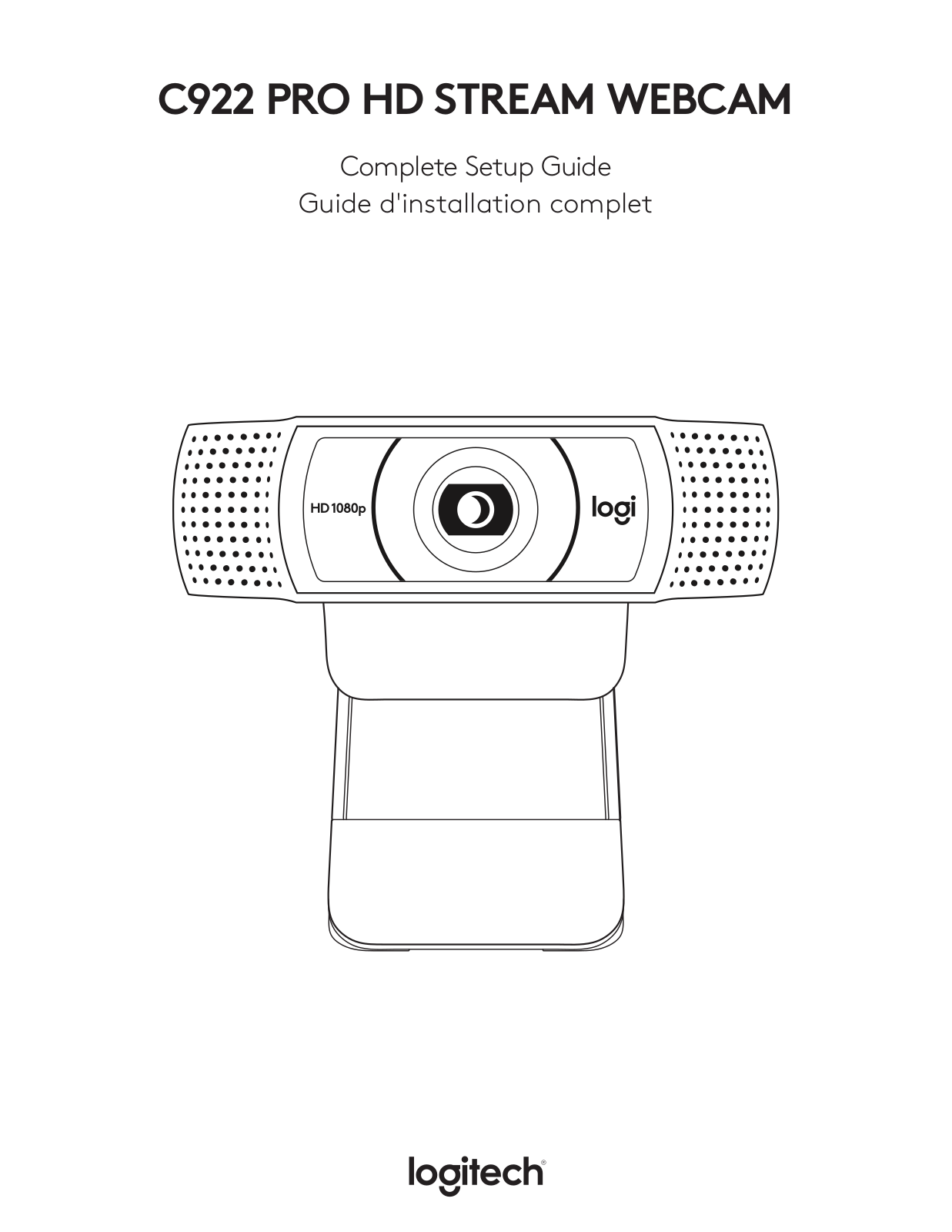 Logitech C922 PRO Setup Guide