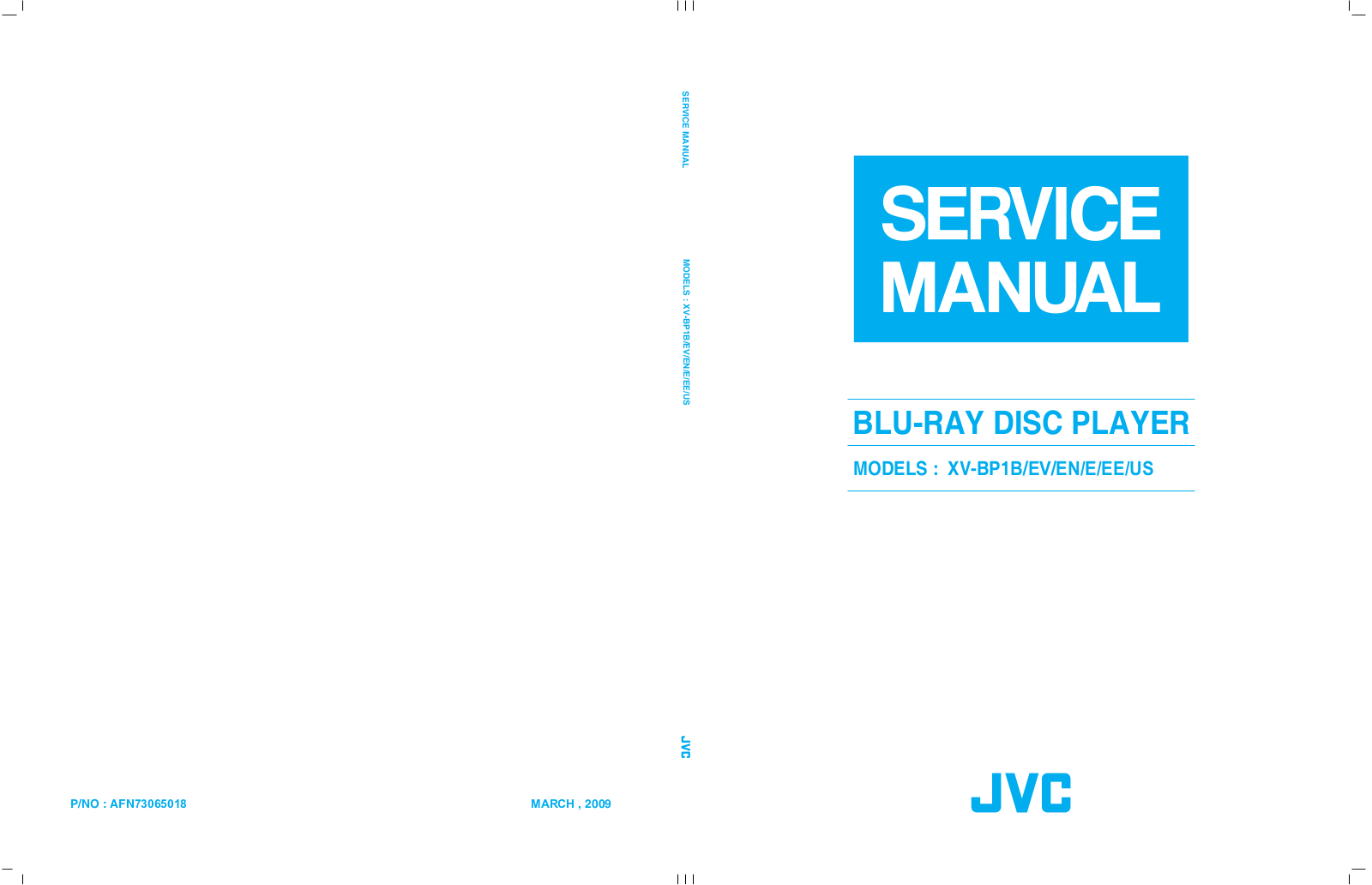 Jvc XV-BP1-B Service Manual