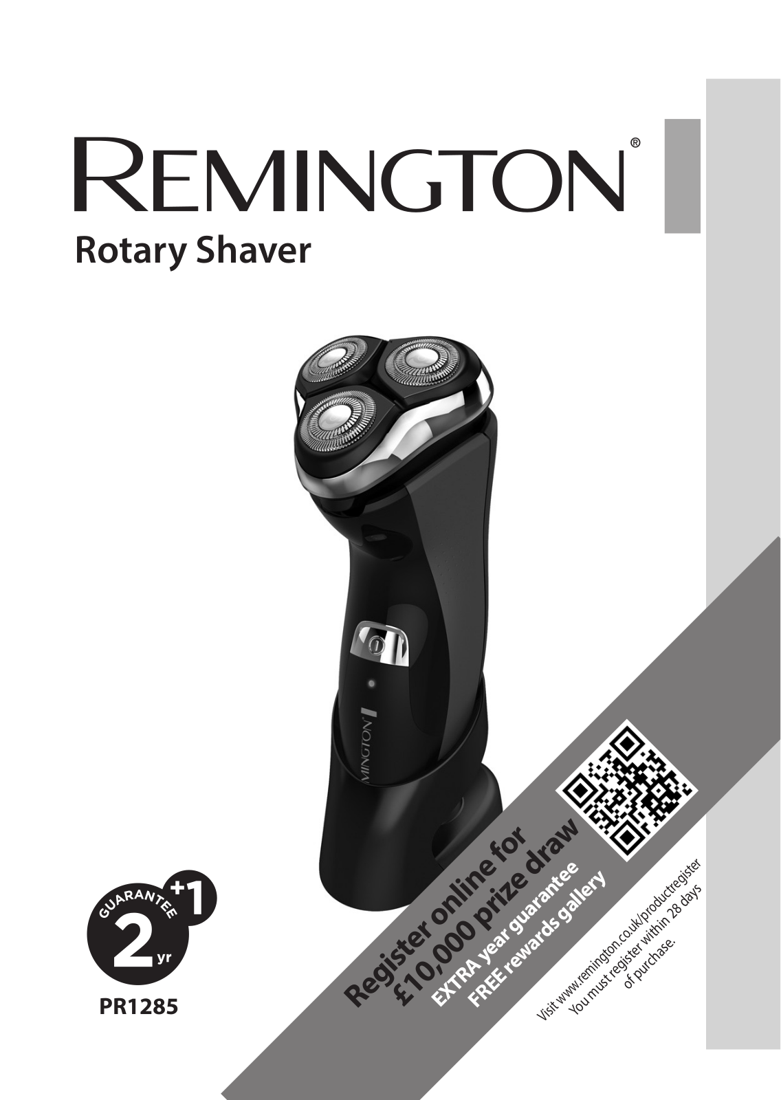 Remington PR1285 Instruction manual