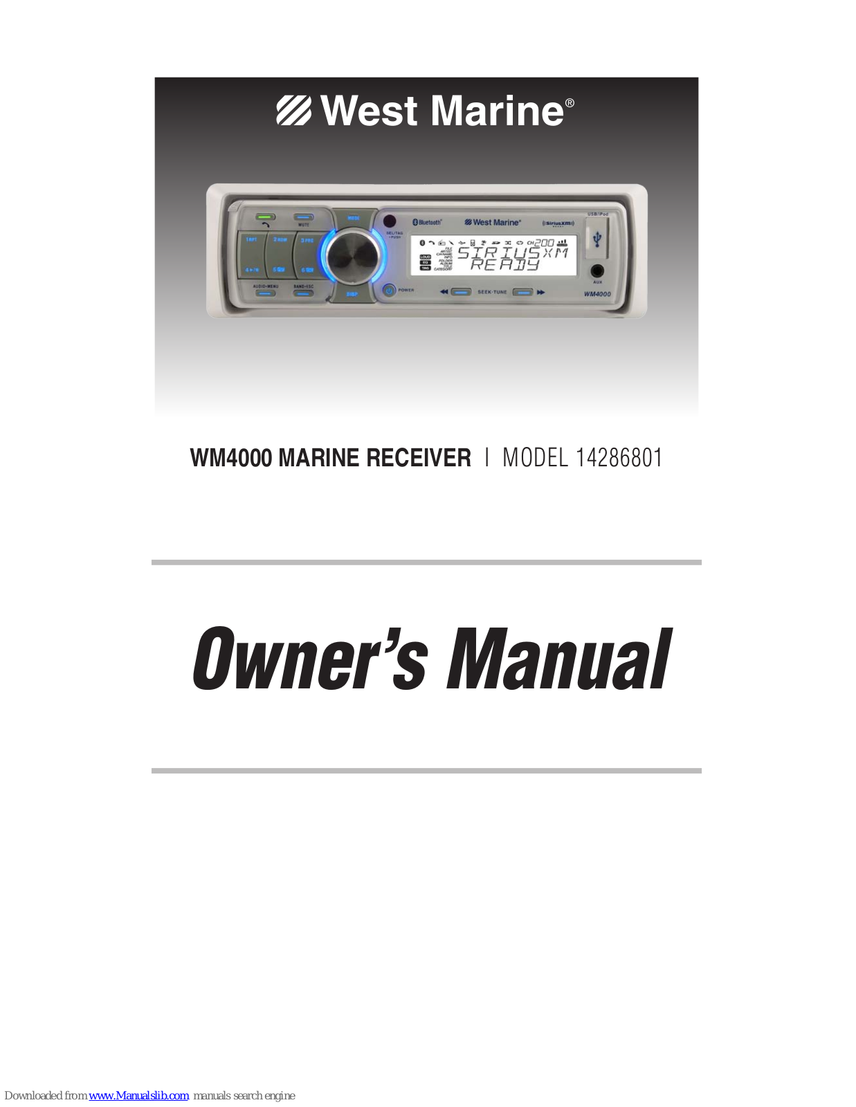 West Marine 14286801 Owner's Manual