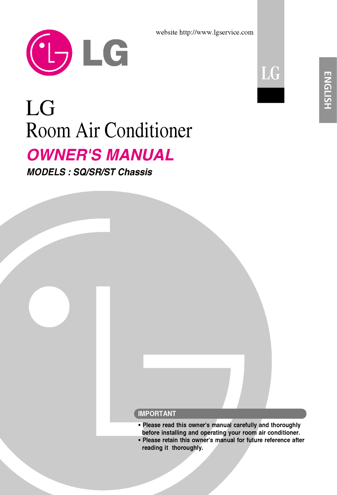 LG LST243C-4 User Manual