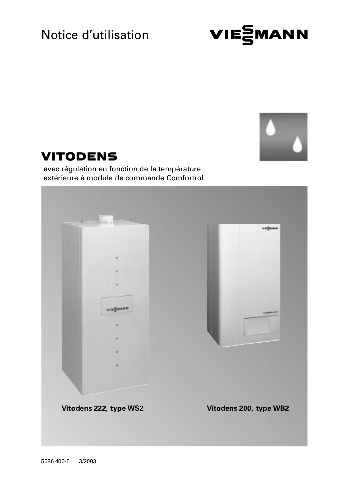 VIESSMANN VITODENS 222 F User Manual