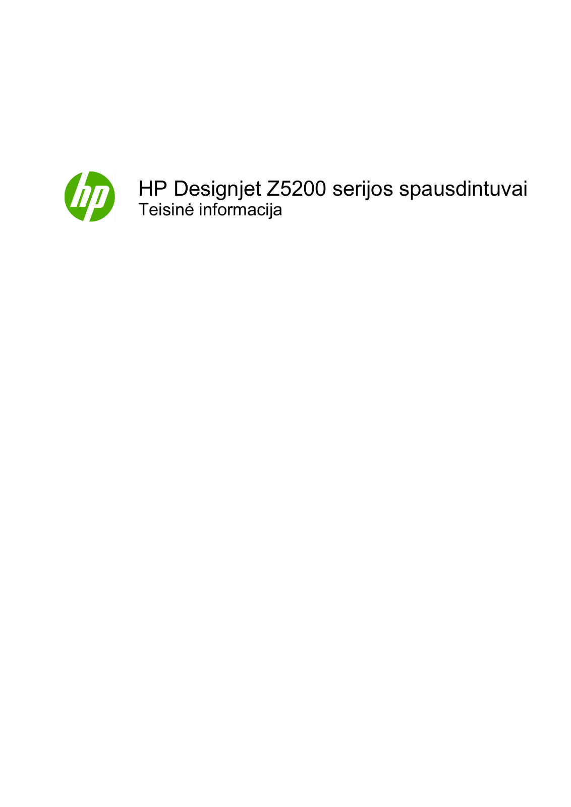 HP Designjet Z5200 Technical specifications